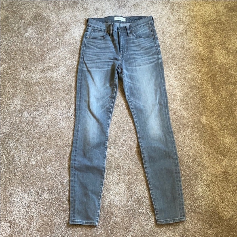 Madewell 9” High Rise Skinny Jeans